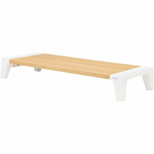 Eaton Tripp Lite Series Monitor Riser for Desk - Wood Top, USB-A Charge and Data Ports - 44 lb Load Capacity - 3.1" Height