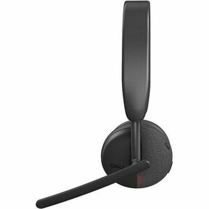 Dell WL3024 Wireless On-ear, Over-the-head Stereo Headset - Black - Microsoft Teams Certification - Siri, Google Assistant