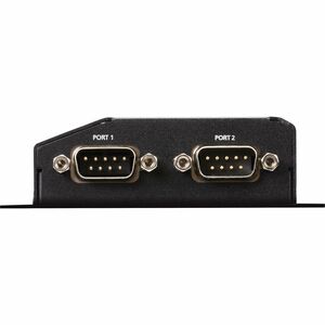 ATEN 2-Port RS-232/422/485 Secure Device Server - Twisted Pair - 1 x Network (RJ-45) - 2 x Serial Port - 10/100Base-TX - F