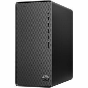 HP M01-F3000a M01-F3201 Desktop Computer - AMD Ryzen 3 5300G - 8 GB - 512 GB SSD - Dark Black - AMD B550A Chip - Windows 1