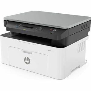 HP 1188nw Wired & Wireless Laser Multifunction Printer - Monochrome - White - Copier/Printer/Scanner - 20 ppm Mono Print -