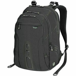 Targus Spruce EcoSmart TBB013AP Carrying Case (Backpack) for 39.62 cm (15.60") Notebook, Accessories - Black, Olive - Poly