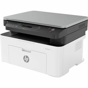 HP 1188nw Wired & Wireless Laser Multifunction Printer - Monochrome - White - Copier/Printer/Scanner - 20 ppm Mono Print -