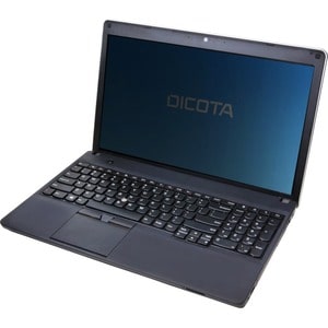 Dicota Secret Privacy Screen Protector - Black - For Widescreen LCD Notebook - 16:9