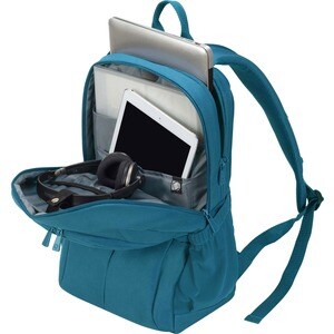 Dicota Eco SCALE Carrying Case (Backpack) for 33 cm (13") to 39.6 cm (15.6") Notebook, Tablet - Blue - Water Resistant - 6