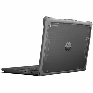 Extreme Shell-F2 Slide Case for HP G9/G8 Clamshell 11.6" (Grey/Clear) - For HP Chromebook - Clear, Gray - Shock Absorbing,