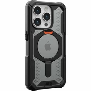 Urban Armor Gear Plasma XTE Case for Apple iPhone 15 Pro Smartphone - Black/Orange - Drop Resistant, Impact Resistant, Scr