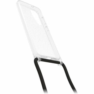 OtterBox React Carrying Case Samsung Galaxy S24 Smartphone - Stardust (Clear Glitter) - Drop Resistant - Plastic, Nylon Bo