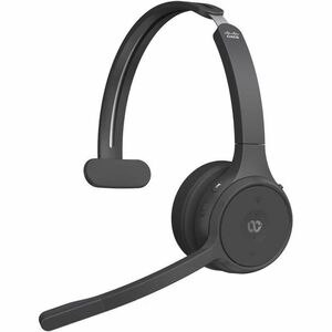 Cisco On-ear Stereo Headset - Carbon Black - Google Assistant, Siri - Binaural - Ear-cup - 6500 cm - Bluetooth - 32 Ohm - 