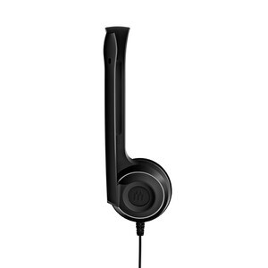 EPOS PC 8 USB Kabel Auf den Ohren Stereo Headset - Schwarz - Binaural - Ohraufliegend - 42 Hz bis 17 kHz Frequenzgang - 20