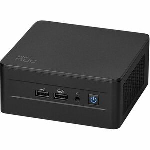Asus NUC 13 Pro NUC13ANKi7 Desktop Computer - Intel Core i7 13th Gen i7-1360P - 16 GB - 512 GB SSD - Mini PC - Black - Int