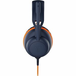 V7 Safe Sound 2 HU590E Kabel Auf den Ohren, Über das Ohr, Kopfbügel Stereo Headset - Orange, Dunkelblau - Binaural - Ohrum