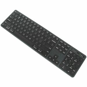 Targus Full-Size Wireless EcoSmart Keyboard - Wireless Connectivity - Bluetooth/RF - 5 - 2.40 GHz - 104 Key(s) - Windows, 