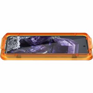 Spigen GLAS.tR Align Master 9H Tempered Glass Screen Protector for Pixel 8 - Black, Clear, Transparent - 2 Piece - For OLE