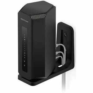 Netgear RBEWMB-10000S Mounting Bracket for Router - Black - Vertical - Glass Fiber Reinforced Plastic - 1