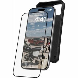 Urban Armor Gear Glass Tempered Glass, Glass Anti-glare Screen Protector for iPhone 15 Plus - Clear - For 17 cm (6.7") OLE