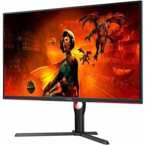 AOC AGON U32G3X 35" Class 4K UHD Gaming LED Monitor - 16:9 - Black, Red - 87.6 cm (34.5") Viewable - In-plane Switching (I