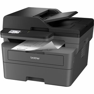 Brother MFC-L2820DW Wireless Laser Multifunction Printer - Monochrome - Grey - Copier/Fax/Printer/Scanner - 34 ppm Mono/7.