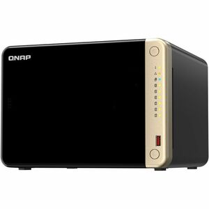 QNAP Turbo NAS TS-664-8G SAN/NAS Storage System - 1 x Intel Celeron N5095 Quad-core (4 Core) - 6 x HDD Supported - 0 x HDD