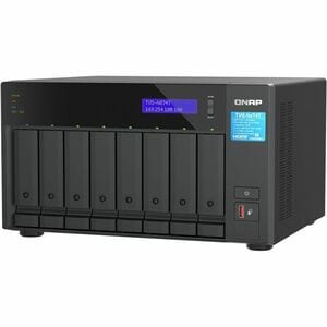 QNAP TVS-h874T-i7-32G 8 x Total Bays NAS Storage System - 5 GB Flash Memory Capacity - Intel Core i7 Dodeca-core (12 Core)