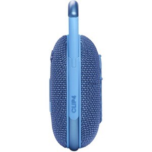 JBL Clip 4 Eco Portable Bluetooth Speaker System - 5 W RMS - Blue - 100 Hz to 20 kHz - Battery Rechargeable - 1 Pack
