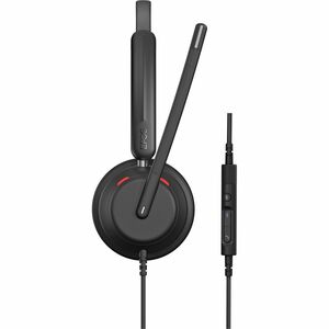 EPOS IMPACT IMPACT 760T Wired Over-the-head, On-ear Stereo Headset - Black - Microsoft Teams Certification - Binaural - Su