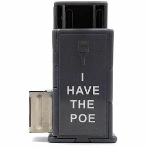 Heckler Design Ethernet and PoE+ Power USB-C Adapter for MX Wall Mount - Black - 1