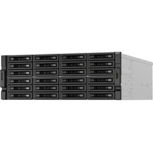 QNAP TS-h3087XU-RP-E2378-64G SAN/NAS Storage System - 1 Xeon E-2378 Octa-core (8 Core) 2.60 GHz - 30 x HDD Supported - 0 x