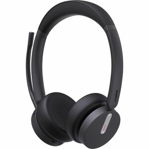Yealink BH70 Wireless Over-the-head Stereo Headset - Black - Microsoft Teams Certification - Binaural - Supra-aural - 5000