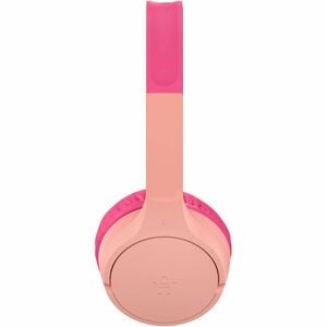 Belkin SOUNDFORM Mini Kabel/Kabellos Auf den Ohren, Kopfbügel Stereo Headset - Rosa - Binaural - Ohrumschließend - Bluetoo