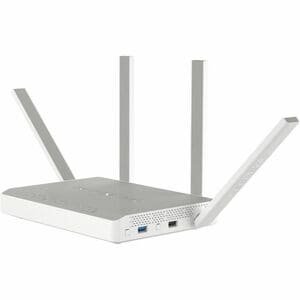 KEENETIC Hero (KN-1011), Router 4 porte 1Gbps, 1 porta combo RJ45/SFP 1Gbps, Wi-Fi 6 AX1800, Mesh, VPN, Parental Control, 