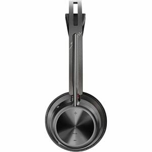 Poly Voyager Focus 2 Wired/Wireless Over-the-head Stereo Headset - Black - Google Assistant, Siri - Binaural - Supra-aural
