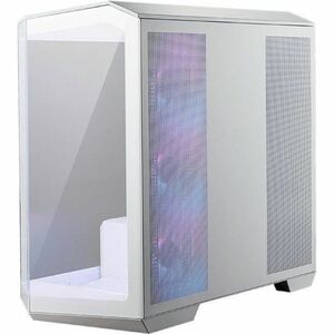 MSI MAG PANO M100R PZ Gaming Computer Case - Mid-tower - White - Tempered Glass - Micro ATX, ITX, Mini ITX Motherboard Sup