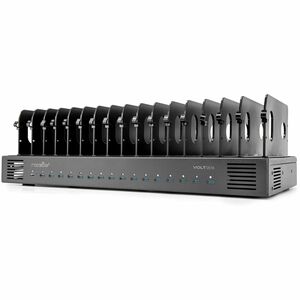 Rocstor Volt DS16 USB-C 16 Port Desktop Charging Station with Top Dividers 67W Per Port - 1000 W - 120 V AC, 230 V AC Inpu