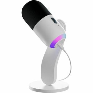 Microphone pour Jeux, Diffusion en continu, Broadcasting Logitech G Yeti GX - Filaire - Dynamique - Blanc - 2 m - 60 Hz à 