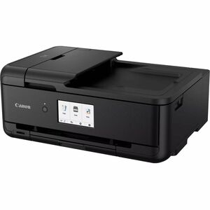Canon PIXMA TS9550A Wired & Wireless Inkjet Multifunction Printer - Colour - Black - Copier/Printer/Scanner - 4800 x 1200 