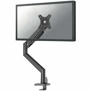 Neomounts NEXT Slim Mounting Arm for Flat Panel Display, Curved Screen Display, Monitor, Display Screen - Black - Height A