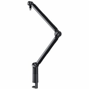 Bras support d'écran CHERRY CX-NGALE-BOOM-BLACK pour Microphone - Noir - Aluminium