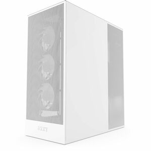 NZXT H7 Flow CM-H72FW-R1 Computer Case - ATX Motherboard Supported - Mid-tower - Galvanized Cold Rolled Steel (SGCC), Temp