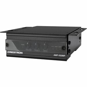 Crestron AMP-X50MP Amplifier - 50 W RMS - 2 Channel - Black - 20 Hz to 20 kHz - 14.60 W
