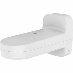 Hanwha SBP-250WMW Pole/Wall Mount for Mounting Adapter - White - 44.09 lb Load Capacity - Aluminum, Polycarbonate