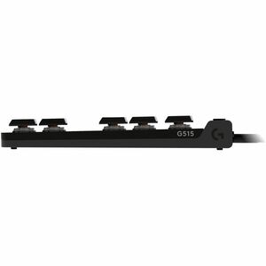 Logitech G G515 TKL Gaming Keyboard - Cable Connectivity - USB Interface - RGB LED - French - AZERTY Layout - Black - GL T