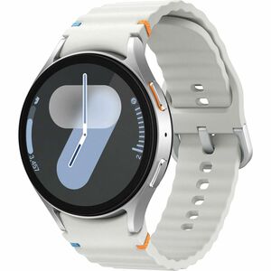 Samsung Galaxy Watch7 SM-L310 Smart Watch - 44 mm Case Width - Unisex - Silver Body Color - White Band Color - Aluminium B