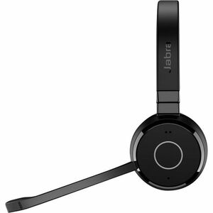 Jabra Evolve 65 TE Wireless Over-the-head, On-ear Stereo Headset - Black - Binaural - Supra-aural - 3048 cm - Bluetooth - 