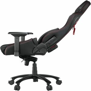 ROG Chariot X gaming chair in racing-car style with Aura RGB lighting featuring an adjustable high-density foam headrest m