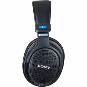 Sony MDR-MV1 Wired Over-the-head Binaural Stereo Headphone - Black - Ear-cup - 24 Ohm - 5 Hz to 80 kHz - 2.50 m Cable - Mi