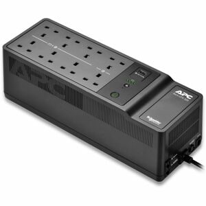 APC by Schneider Electric Back-UPS Standby UPS - 500 VA/300 W - Floor/Wall Mountable - 2.65 Minute Stand-by - 230 V AC Inp