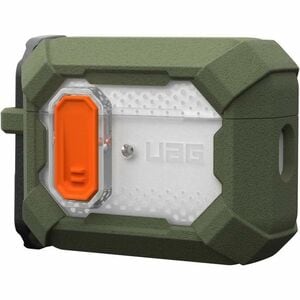 Urban Armor Gear Plasma Rugged Charging Case Apple AirPods Pro (2nd Generation) - Olive Drab - Impact Resistant, Drop Resi
