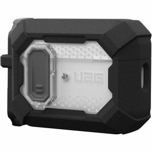 Urban Armor Gear Plasma Rugged Charging Case Apple AirPods Pro (2nd Generation) - Black - Impact Resistant, Shock Resistan