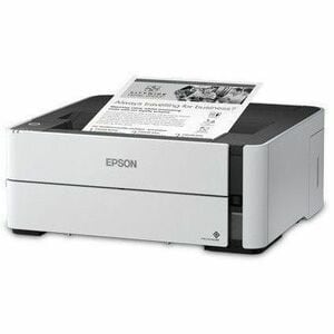 Epson M1180 Wired/Wireless Inkjet Printer - Monochrome - 1200 x 2400 dpi Print - Automatic Duplex Print - 100 Sheets Input